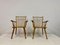 Cherry Wood Armchairs by Albert Haberer, 1950s, Set of 2, Image 15