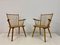 Cherry Wood Armchairs by Albert Haberer, 1950s, Set of 2 8
