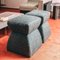 Cusi Pouf in Paon Mohair by KABINET 6