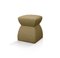 Pouf Cusi en Mohair Olive par KABINET 1