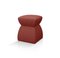 Cusi Pouf in Terracotta Mohair by KABINET, Image 1