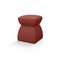 Pouf Cusi in mohair terracotta di KABINET, Immagine 1