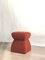 Cusi Pouf in Terracotta Mohair by KABINET, Image 3