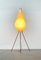 Mid-Century Dutch Cocoon Minimalist Tripod Floor Lamp from Artimeta, 1960s, Image 3