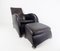 Leather Armchair with Ottoman by Montis Loge for Gerard Van Den Berg 17