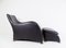 Leather Armchair with Ottoman by Montis Loge for Gerard Van Den Berg, Image 1