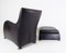 Leather Armchair with Ottoman by Montis Loge for Gerard Van Den Berg 5