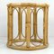 Tavolino in bambù e vetro satinato, anni '60, Immagine 8