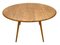 English Blonde Drop Leaf Circular Dining Table by Lucian Ercolani for Ercol, 1960s 1