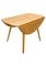 English Blonde Drop Leaf Circular Dining Table by Lucian Ercolani for Ercol, 1960s 2