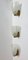 Art Deco Italian Wall Sconces by Carlo Scarpa for Venini, Set of 3 1