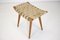 Mid-Century Wooden Stool from ULUV, Czechoslovakia 6