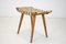 Mid-Century Wooden Stool from ULUV, Czechoslovakia 5