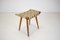 Mid-Century Wooden Stool from ULUV, Czechoslovakia, Image 9