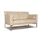 Cream Leather Two Seater Couch from Walter Knoll, Image 3
