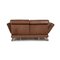 Brühl Moule Brown Leather Two-Seater Couch with Relaxation Function, Image 11