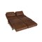 Brühl Moule Brown Leather Two-Seater Couch with Relaxation Function, Image 3