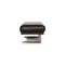 Black Leather 6600 Sofa Set with Footstool by Rolf Benz, Set of 2 12