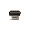 Black Leather 6600 Sofa Set with Footstool by Rolf Benz, Set of 2, Image 12