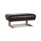 Tabouret 6600 en Cuir Noir de Rolf Benz 1