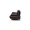 Black Leather 6600 Three-Seater Couch from Rolf Benz 9