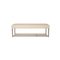 Cream Jason Leather Bench from Walter Knoll / Wilhelm Knoll, Image 8