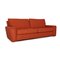 Orange Fabric Three-Seater Couch from Bielefelder Werkstätten 9