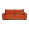 Orange Fabric Two-Seater Couch from Bielefelder Werkstätten 1