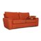 Orangefarbenes Zwei-Sitzer Sofa von Bielefelder Werkstätten 7