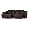 Dark Brown Leather Corner Sofa from Strässle Taurus, Image 8