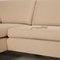 Beige Stoff Ecksofa Couch 3