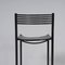 Black Metal & Leather Bar Stools from Ligne Roset, Set of 4 6