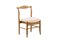 Blond Oak Chairs by Guillerme et Chambron for Votre Maison, 1960s, Set of Five 1