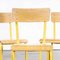 French Yellow Mullca Stacking Chair, 1970s, Set of Five 2