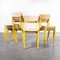 French Yellow Mullca Stacking Chair, 1970s, Set of Nine, Image 5
