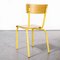 Chaises Empilables Mullca Jaunes, France, 1970s, Set de Huit 9