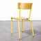 French Yellow Mullca Stacking Chair,1970s, Set of Eight 9