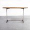 Cast Base Bistro Dining Table from Fischel, 1930s 5