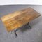 Cast Base Bistro Dining Table from Fischel, 1930s 7