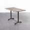 Cast Base Bistro Dining Table from Fischel, 1930s 1