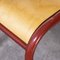 Sedie da pranzo nr. 510 impilabili rosse di Mullca, Francia, anni '70, set di 6, Immagine 5