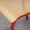 French Red Stacking Chairs from Mullca, 1970s, Set of 4 2