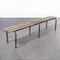 French Long Slatted Bench from Mullca, 1940s, Image 6