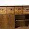Belgian Oak Apothecary Cabinet with Ten Drawers, 1950s 7