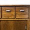Belgian Oak Apothecary Cabinet with Ten Drawers, 1950s 2