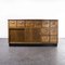 Belgian Oak Apothecary Cabinet with Ten Drawers, 1950s, Image 1