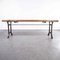 French Industrial Rectangular Heavy Cast Table, 1950s 7