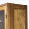 Tall Slim French Two Door Oak Shelved Cabinet, 1950s, Image 12
