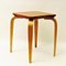 Mid-Century Cognac Leather Top Stool by G. A. Berg for Bröderna Andersson, Sweden, 1940s, Image 2