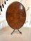 Antique Victorian Quality Burr Walnut Inlaid Oval Centre Table, Image 5